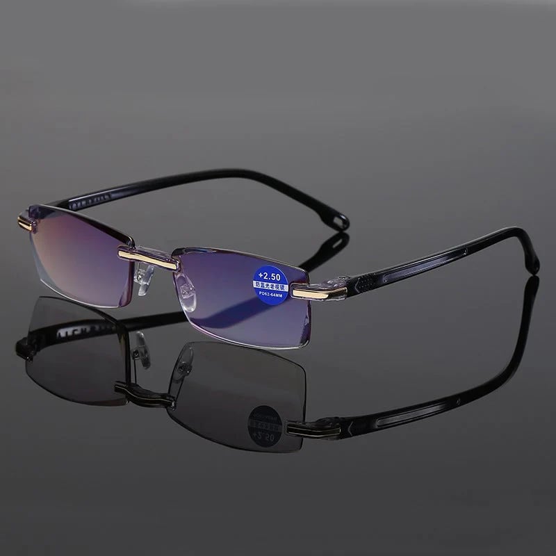 👓Sapphire high hardness anti-blue progressive Far And Near Dual-Use Reading Glasses