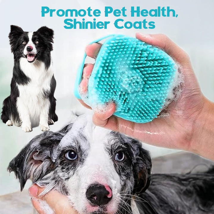 Orvyron 2-in-1 Soft Silicone Pet Bath & Massage Brush🐾✨