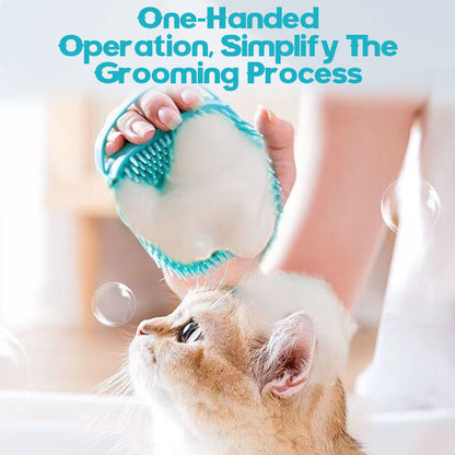 Orvyron 2-in-1 Soft Silicone Pet Bath & Massage Brush🐾✨