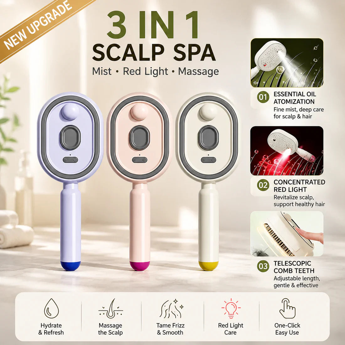 🔥Day Sale 50% OFF🔥Orvyron™ 5-in-1 SilkGlide Styler