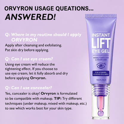Orvyron® Eye Bag Instant Eraser, Tightens, Firms & Blurs Wrinkles